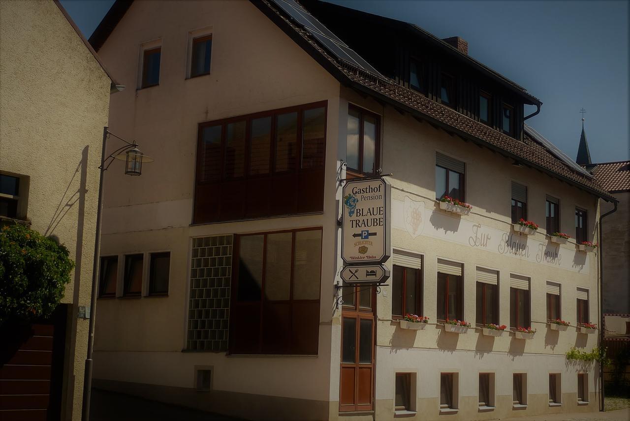 ホテル Blaue Traube Gebenbach エクステリア 写真